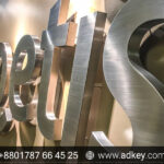 Custom Top Acrylic SS High Letter Signage