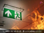 Fire Evacuation Name Plate Signage Manufacturer