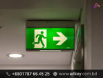 Fire Evacuation Name Plate Signage Manufacturer