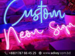 Manufacture Custom Neon Lights with Artistry