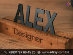 Unique Personalized Desk Name Plate Price