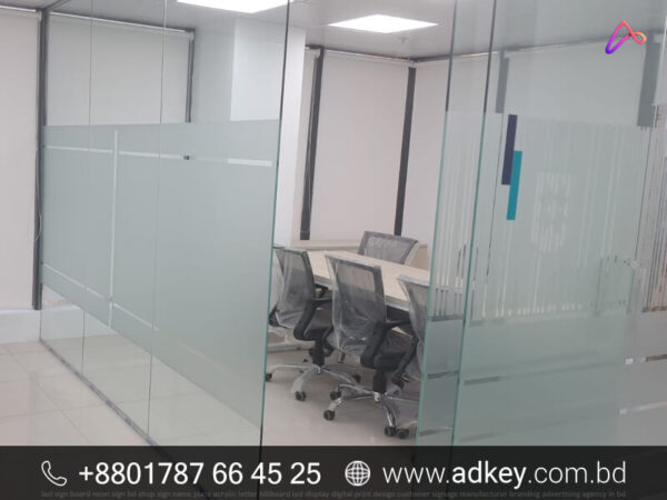 Frosted Glass Sticker Price in Bangladesh