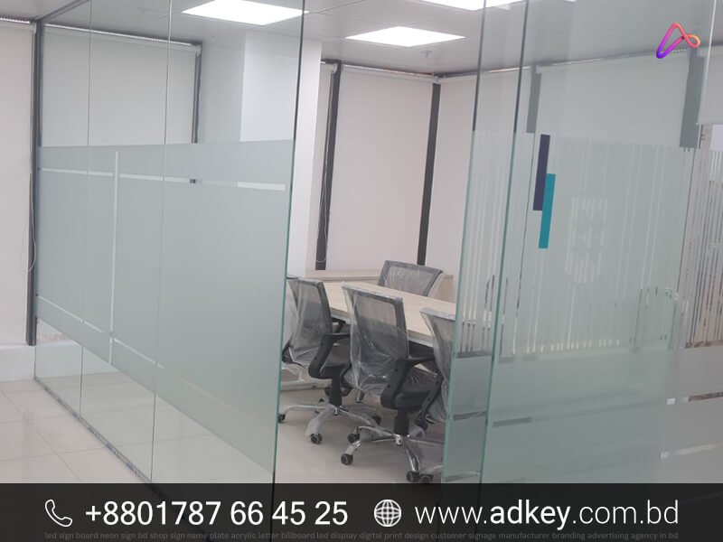 Frosted Glass Sticker Price in Bangladesh