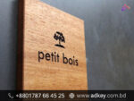 Wooden Name Plate Holders