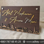Wooden Name Plate Signs