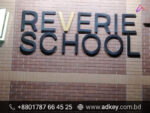 Acrylic LED Sign Board for Bangladesh