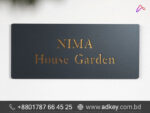 Ston Name Plates for Books