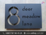 Ston Name Plates for Doors