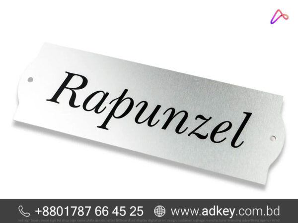 Ston Name Plates for Home