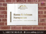 Ston Name Plates for Home