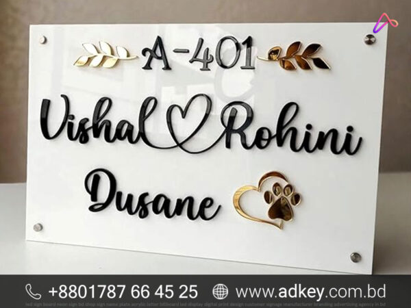 Ston Name Plates for Office