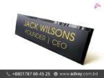 Stone Desk Name Plates