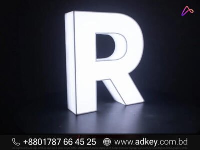 3D Acrylic High Letters - Sign Board in Dhaka