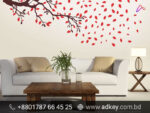 3D Wall Sticker for Bedroom