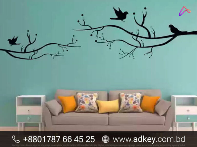 3D Wall Sticker for Bedroom