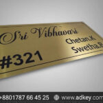 Brass Name Plates BD