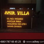 Building Name Plates