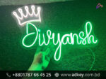 Neon Sign Board for Gulshan