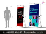 X Stand Banners, Banner Design, banner x