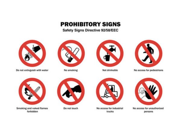 Prohibition Signs