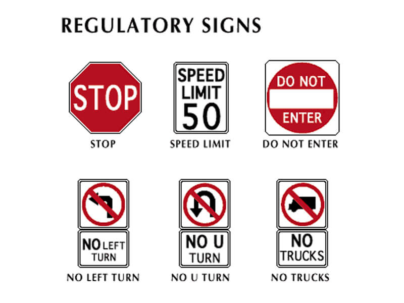 Regulatory Signs