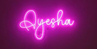 Custom neon signage for cafes and businesses